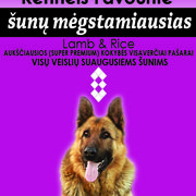 Lamb & Rice - šunims turintiems virškinamojo trakto sutrikimų, alergiškiems